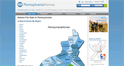 Desktop Screenshot of pennsylvaniahomes.com