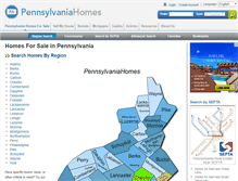 Tablet Screenshot of pennsylvaniahomes.com